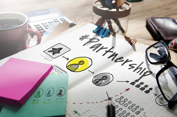 Working place table — Stock Photo, Image