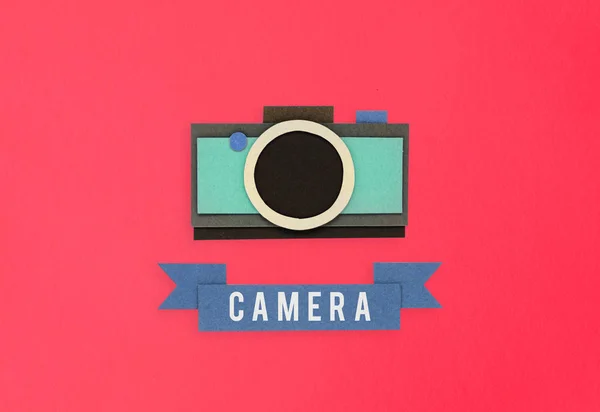 Retro hipster Camera — Stockfoto