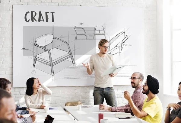 Gente de negocios en reunión — Foto de Stock