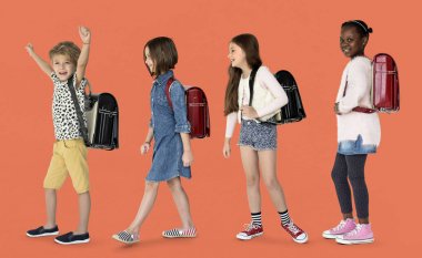 çeşitlilik çocuk okula yürüme