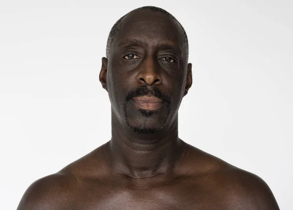 成熟的非裔男子 — 图库照片