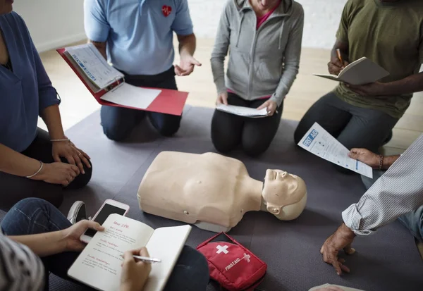 CPR First Aid Training — Stock Photo, Image