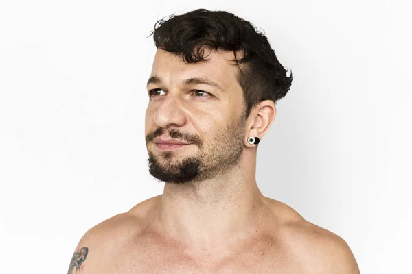 Giovane uomo con tatuaggio — Foto Stock