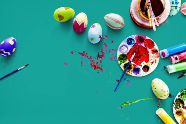 Renkli Paskalya yumurtaları 