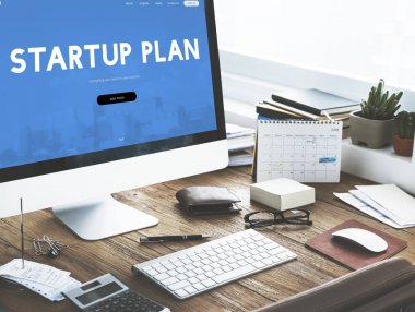 Tablo bilgisayar ekranında