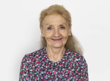 gülümseyen kadın kıdemli