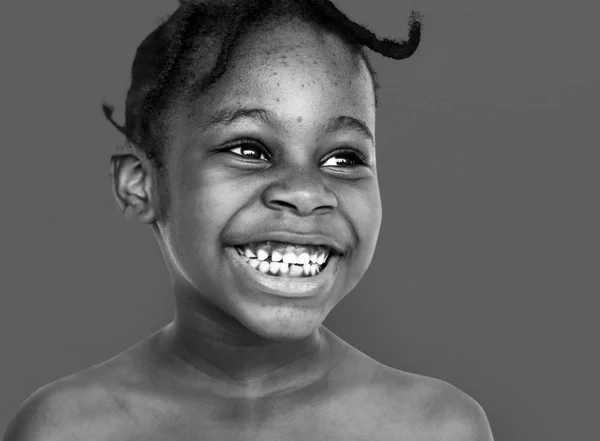 Szép afro-amerikai lány — Stock Fotó