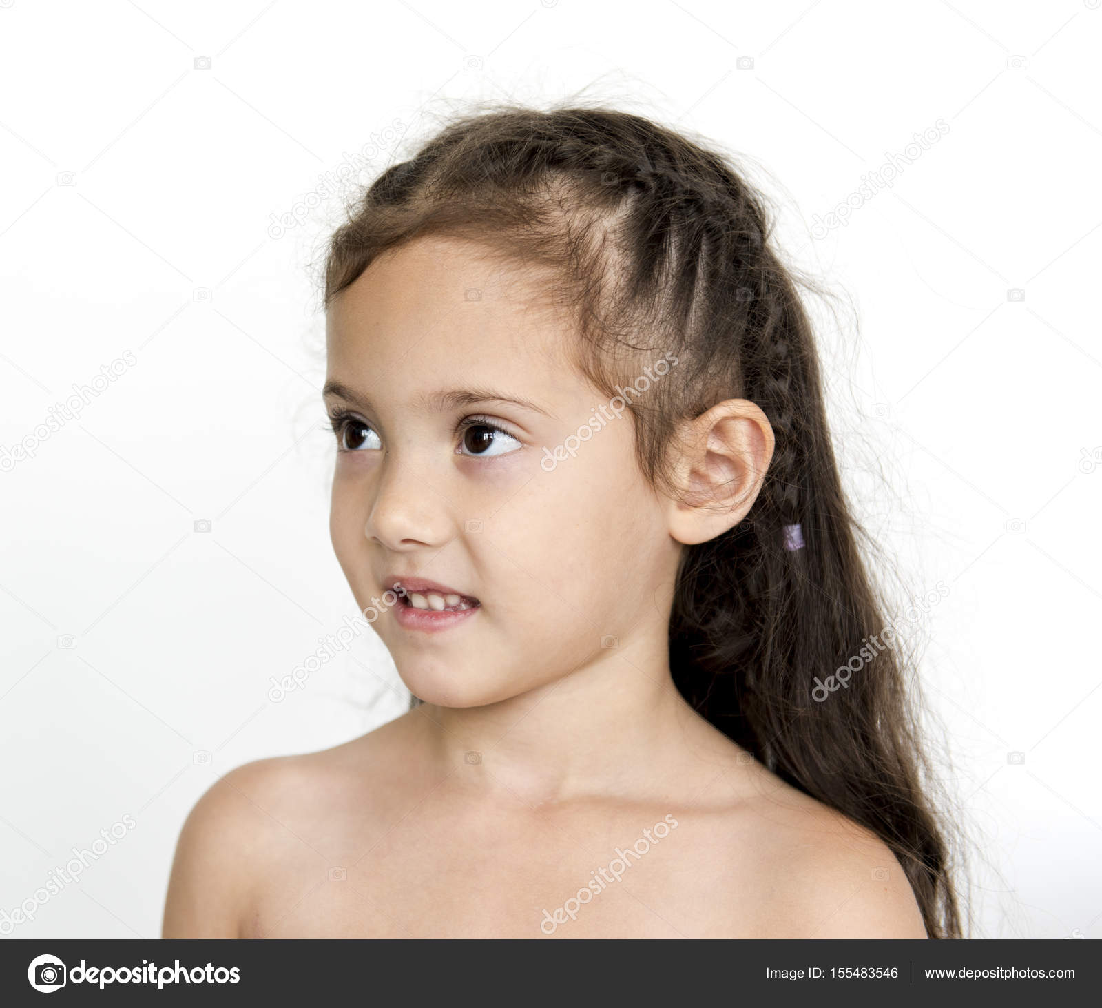 Desnuda Niña De Pecho — Foto De Stock 155483546 © Rawpixel