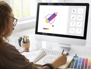 albümde çizim Tasarımcısı