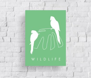 tuğla duvar posteri 