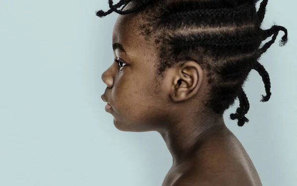 Beautiful african american girl — Stockfoto