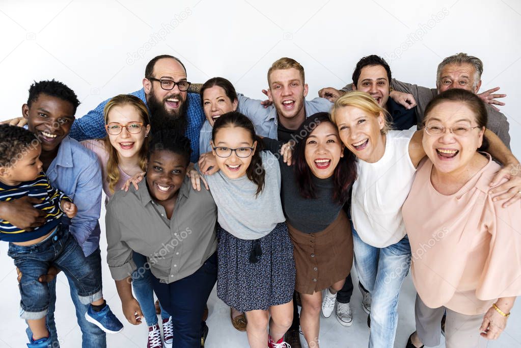 Group of Diverse People Together