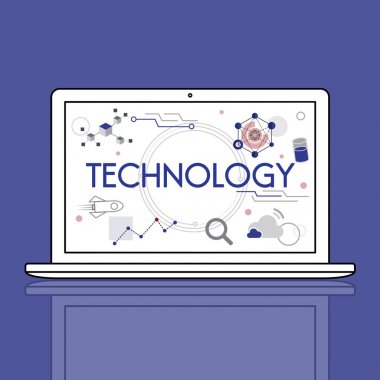 Web tasarım şablonu dizüstü