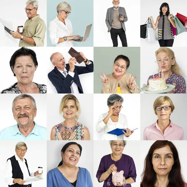 Senioren genießen den Ruhestand — Stockfoto