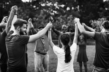 handssupport takım birlik tutan insanlar