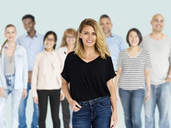 Group of Diversity People — Stock Photo, Image