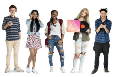 İnsanlar müzikten hoşlanıyor