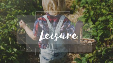 Çocuk kot hasır sepet ile genel