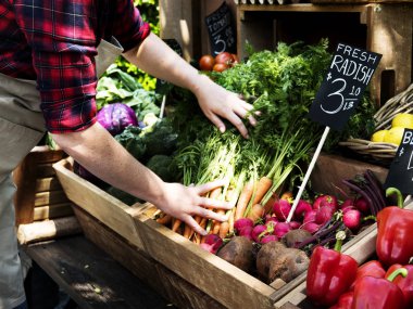 Taze bakkal organik Sho sahibi