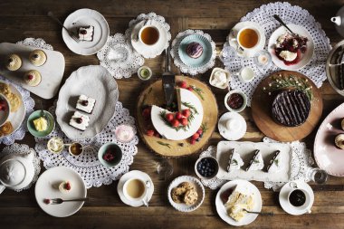 tatlı lezzetli tatlı pasta