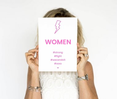 kadın holding afiş