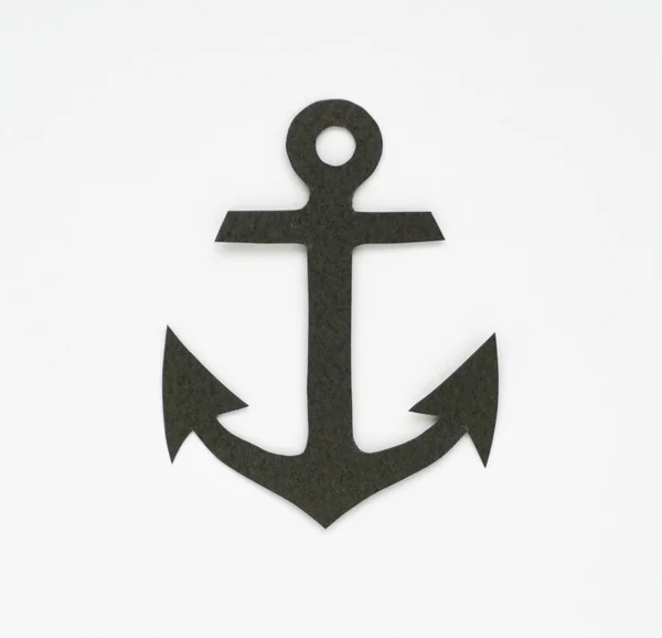 Symbol Graficzny Ikona Morskich Kotwicy Oryginalny Photoset — Zdjęcie stockowe