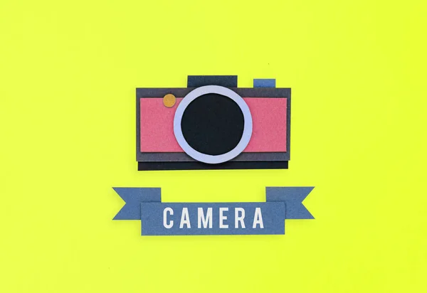 Hipster photo Camera — Stock Photo, Image