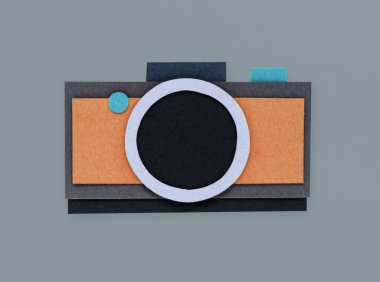 Vintage kamera simgesi