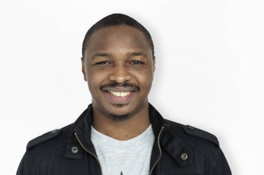 Afrikalı erkek gülümseyen