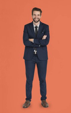 Yakışıklı sakallı adam. 