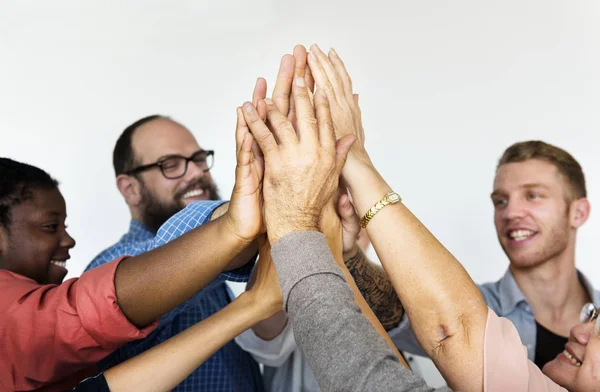 Grupo de personas juntas —  Fotos de Stock