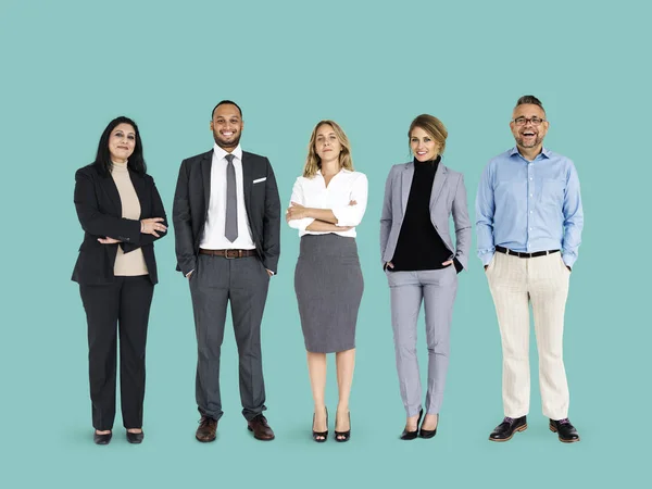 Diversità Business People in Studio — Foto Stock