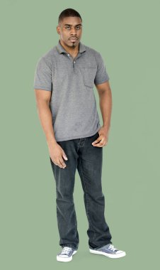 yakışıklı bir Afrikalı-Amerikalı adam