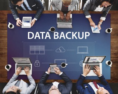 Masada çalışma iş adamları