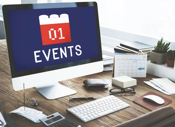 Tablo bilgisayar ekranında