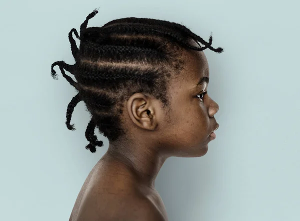 Beautiful african american girl — Stok fotoğraf