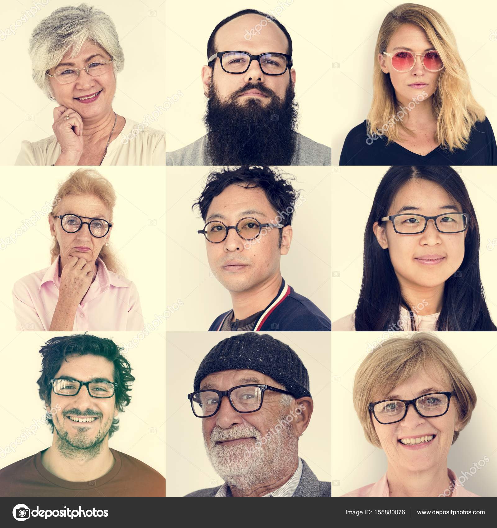 people wearing eyeglasses