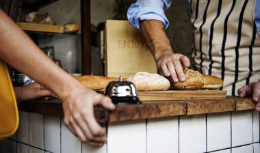 Ekmek fırında fırın fırın pasta Cafe, özgün photoset