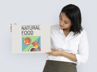 kadın holding billboard