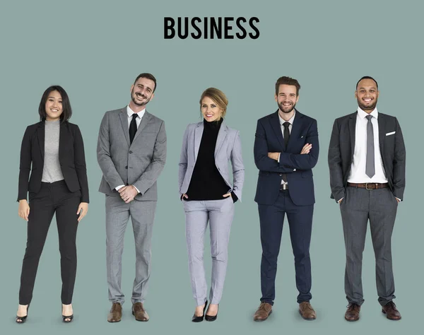 Diversità Business People in Studio — Foto Stock