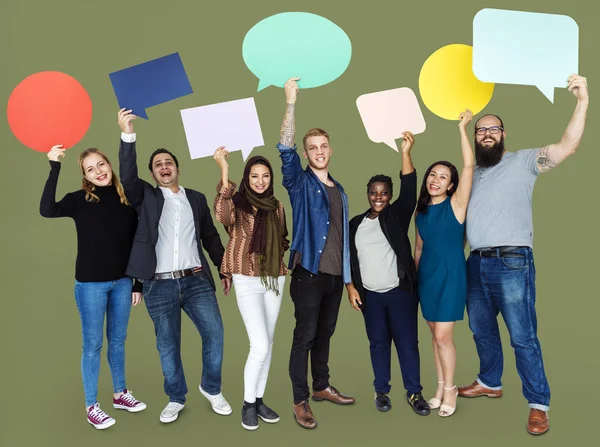 Grupo de personas juntas — Foto de Stock