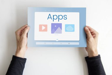 Holding eller afiş ilan