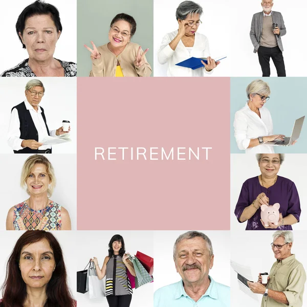 Senior mensen genieten van pensioen — Stockfoto