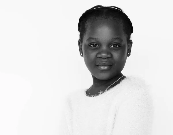 Petite fille africaine mignonne — Photo