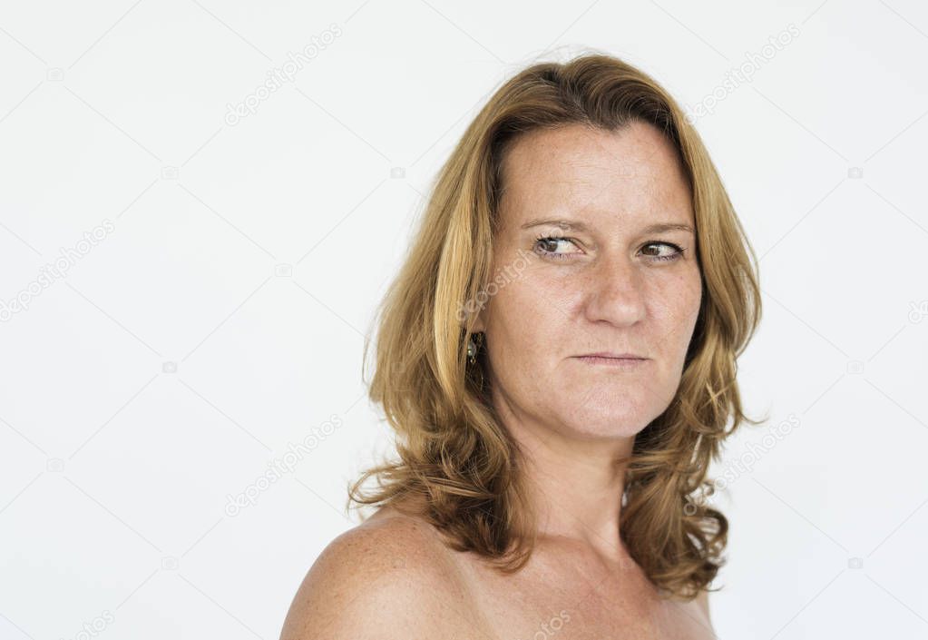 Caucasian Woman face