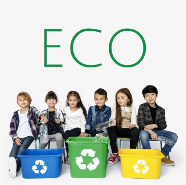 depo gözleri geri dönüşüm ile çocuk