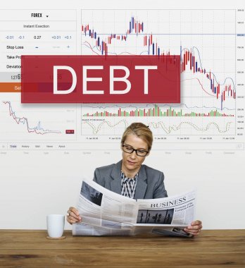 iş kadını okuma gazete