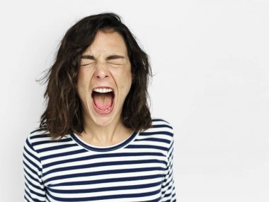genç kadın çığlığı