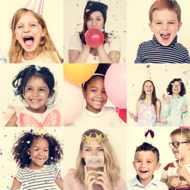 etnik insanlar eğleniyor