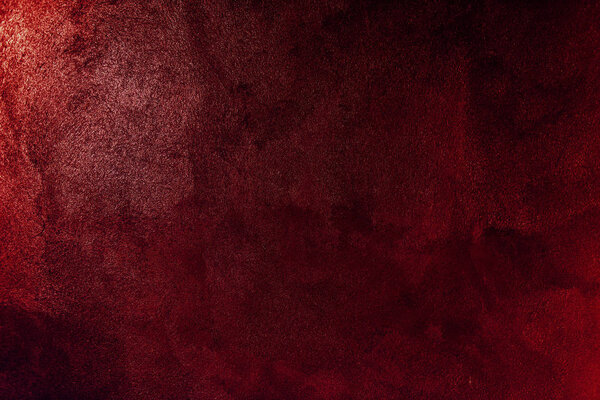 Red Paint on Wall 